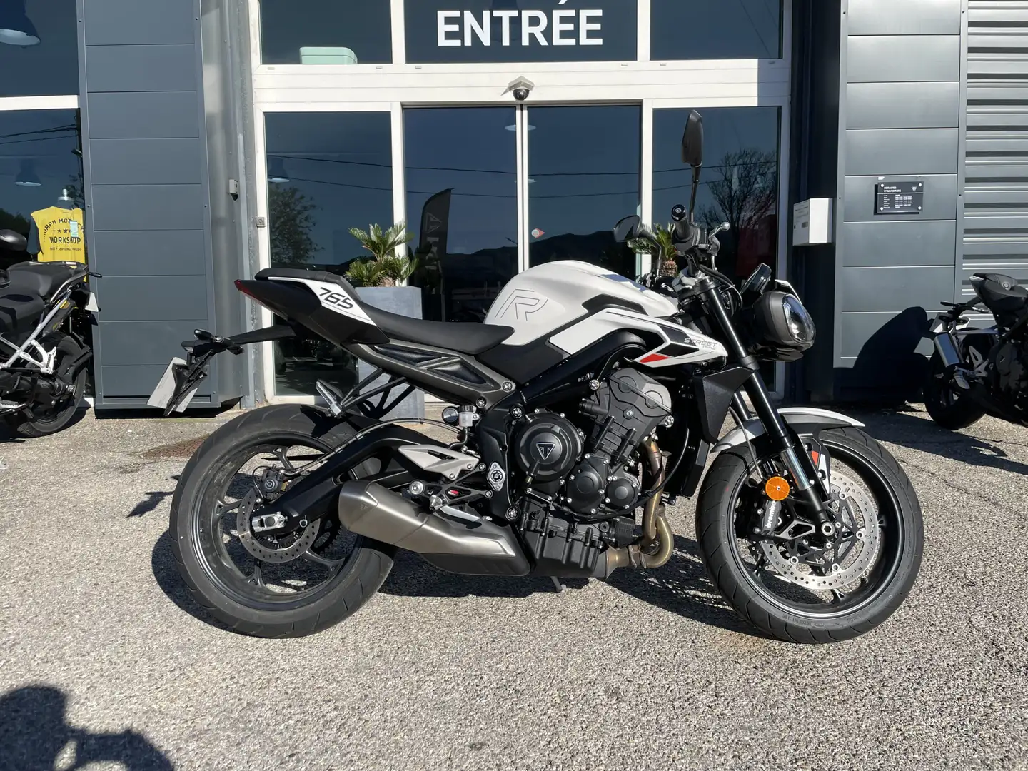 Triumph Street Triple 765 Blanc - 1