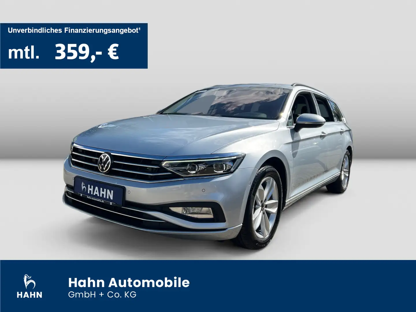 Volkswagen Passat Variant 2.0TDI DSG Business Matrix AHK Argent - 1