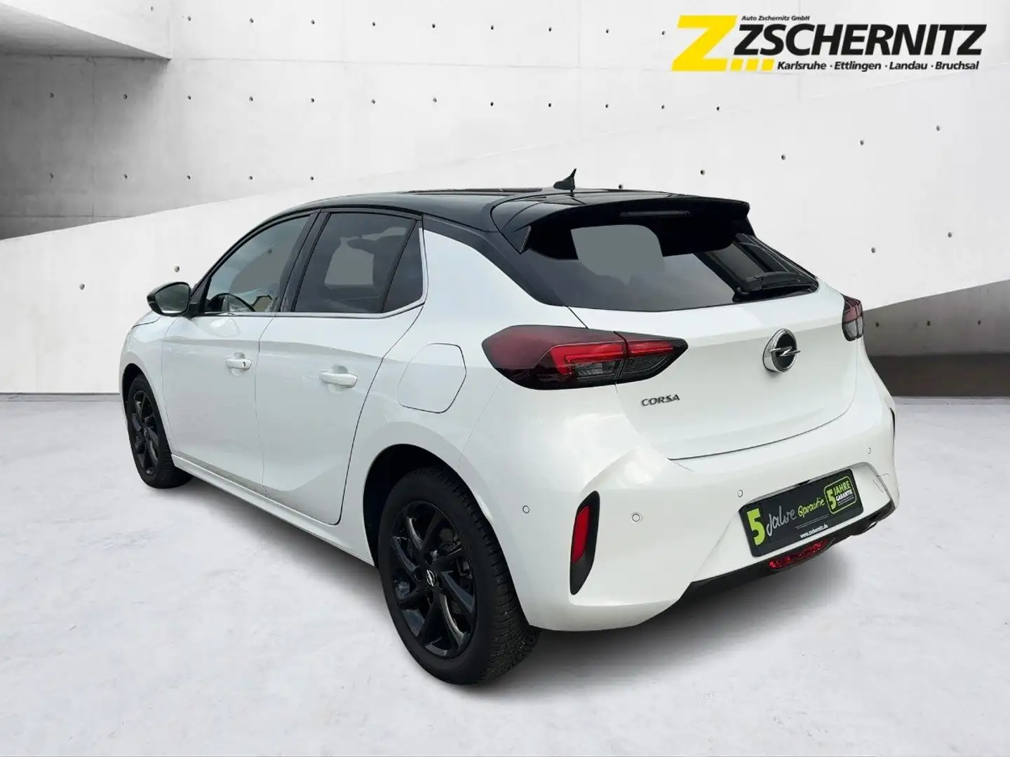 Opel Corsa F 1.2 Turbo GS ACC+Alcantara+LED+Navi+SHZ Blanc - 2