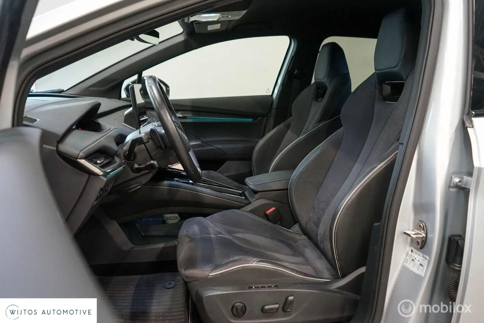 Skoda Enyaq iV 80 Sportline, trekhaak,l Zilver - 2