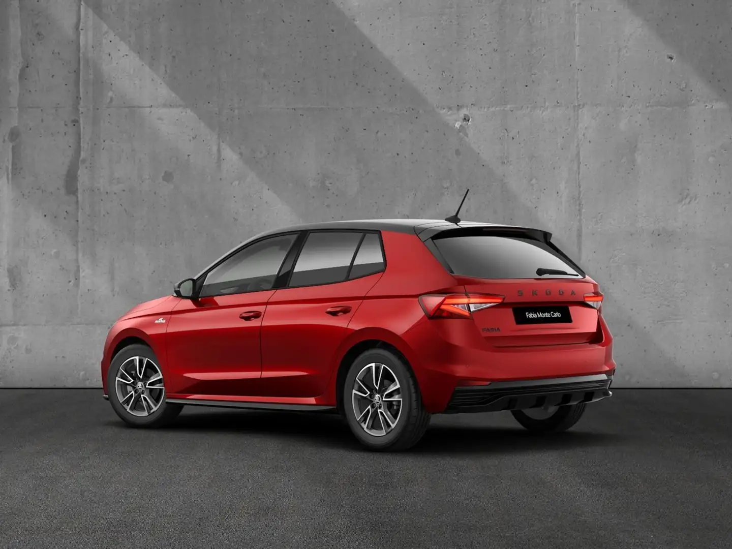 Skoda Fabia 1.0 TSI MONTE CARLO *KESSY*SZHG*LED*KLIMA* Klima Rot - 2