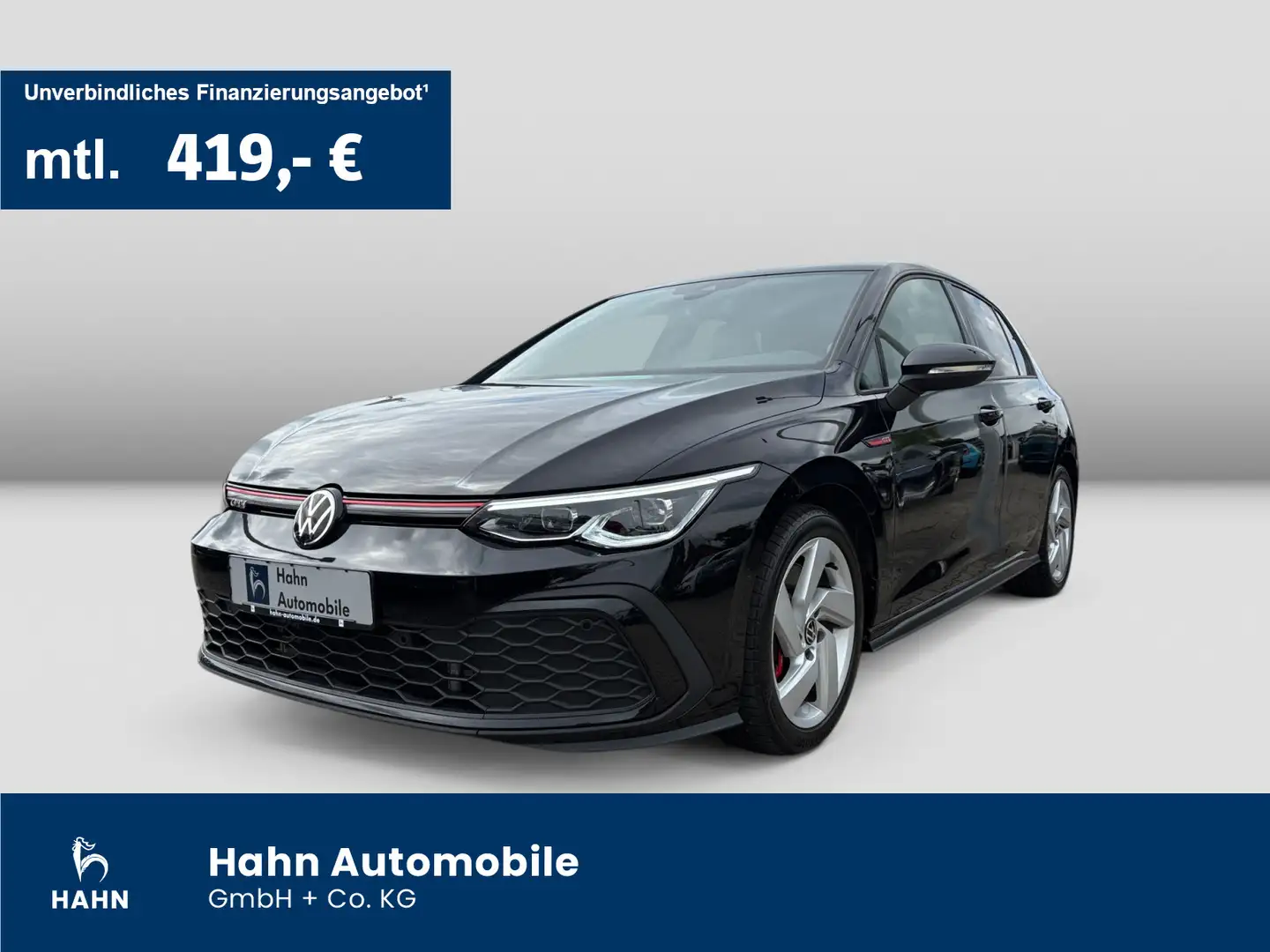 Volkswagen Golf GTI Golf VIII GTI 2.0TSI DSG IQ.Drive ACC Sitzh Ligh Schwarz - 1