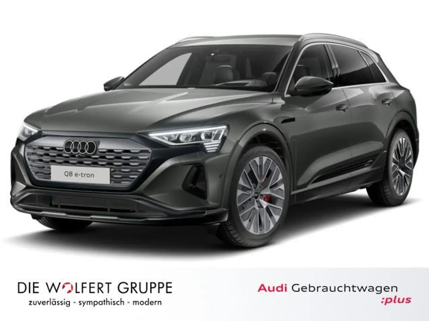 Audi Q8 e-tron advanced 55 quattro ACC*360°*HUD Grijs - 2
