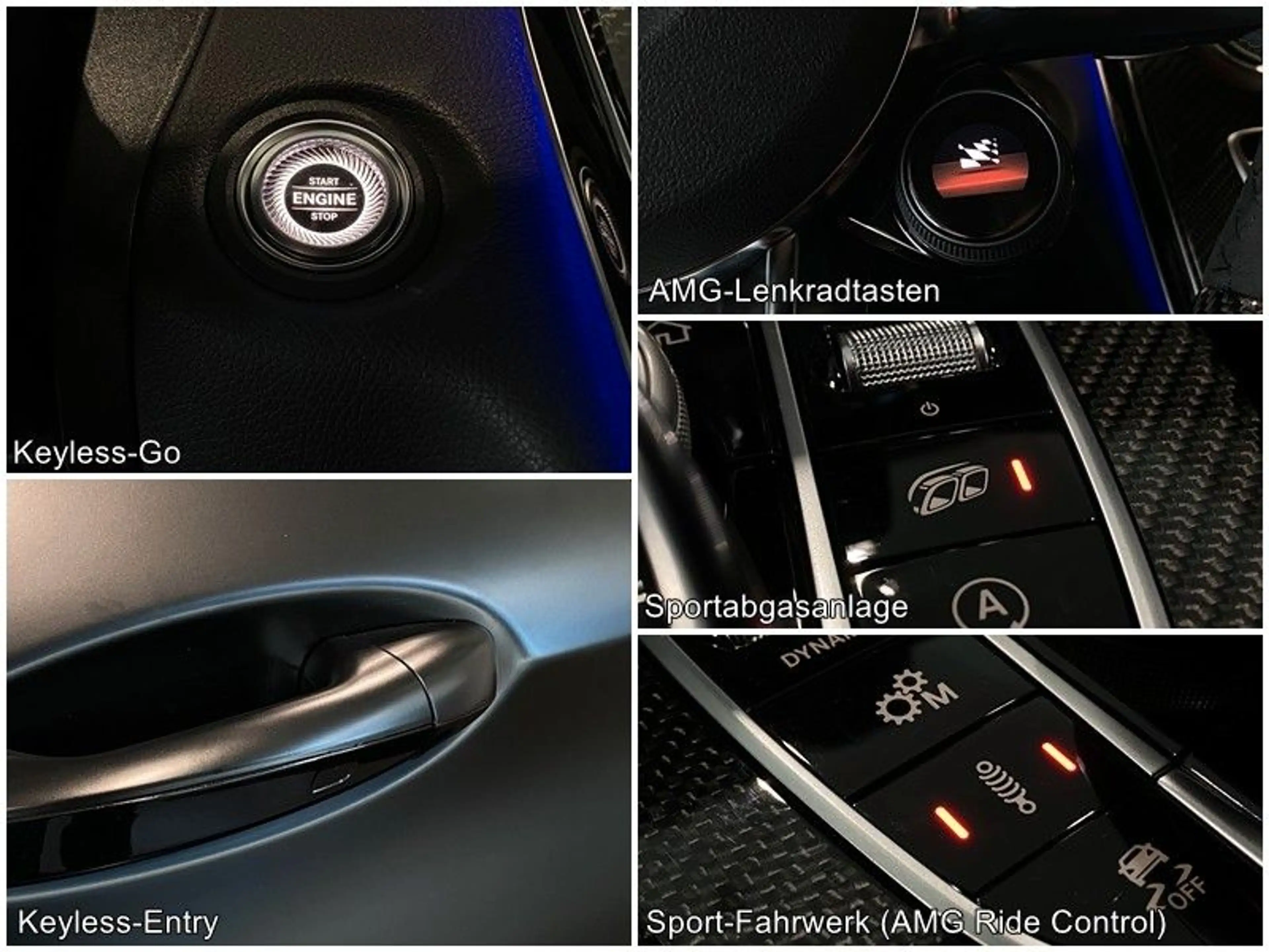 Mercedes-Benz C 63 AMG C 63 S AMG Coupe Performance-Sitze Carbon Sbel — photo 23