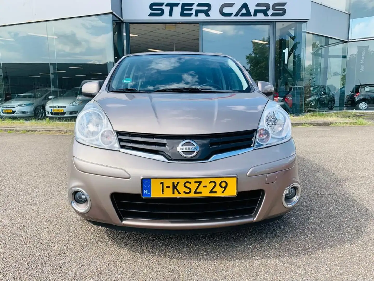 Nissan Note 1.4 Connect Edition, Airco, Half leer, Nieuw APK, Marrón - 2