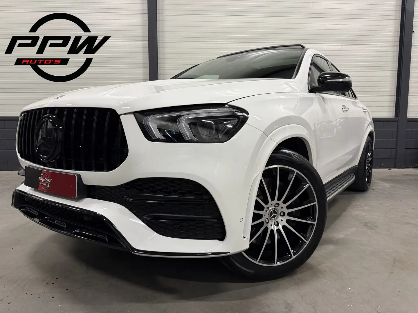 Mercedes-Benz GLE 350 e 4MATIC Premium Plus PANO/BURMESTER/21"BREEDSET/3 Blanc - 1