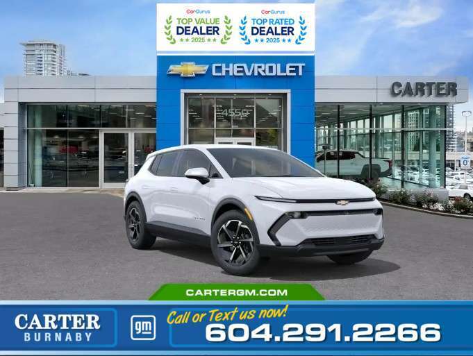 White 2026 Chevrolet Equinox EV SUV / Crossover  1-Speed Automatic