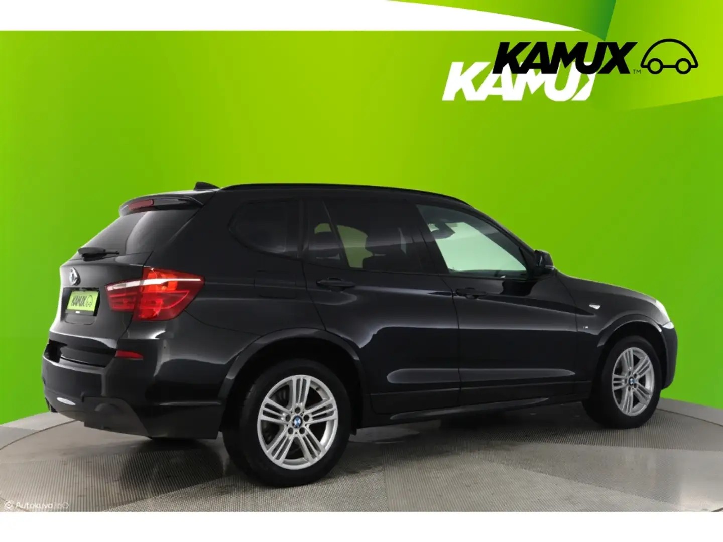 BMW X3 35d xDrive Steptronic M Sport+XENON+NAVI+AHK Schwarz - 2