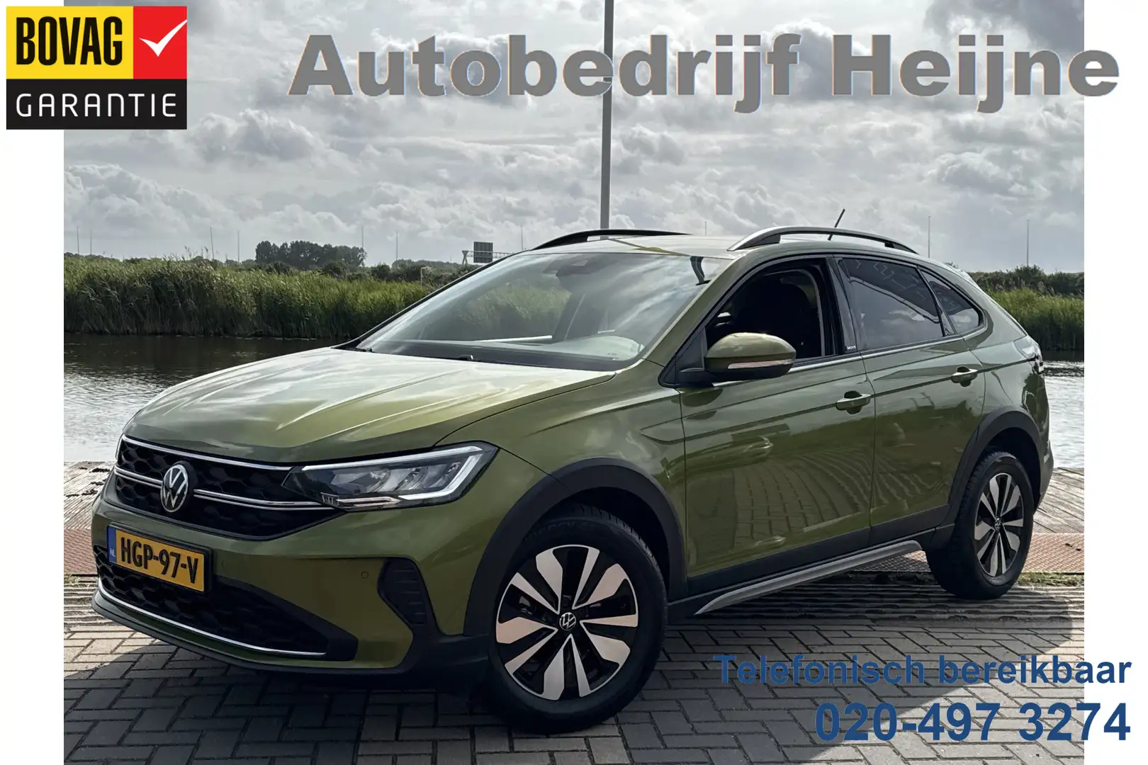 Volkswagen Taigo 1.0 TSI LIFE MOVE PDC/LMV/CARPLAY Groen - 1
