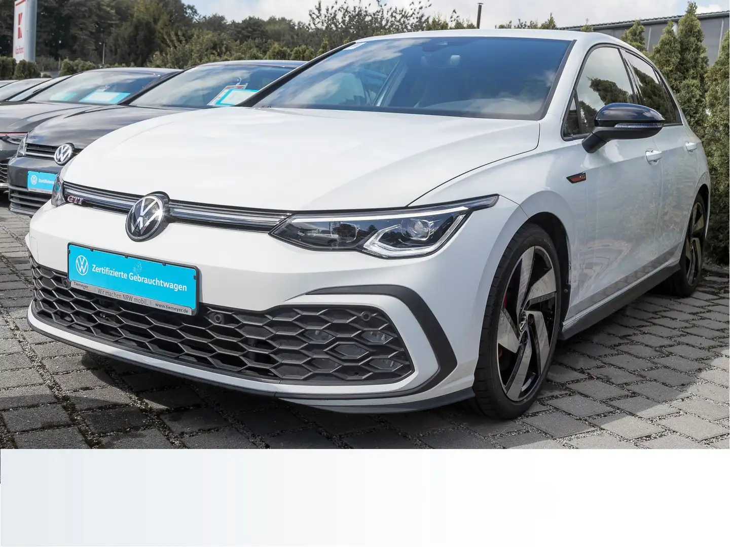Volkswagen Golf GTI BLACK STYLE LED+ NAVI KAMERA LM18 Weiß - 2