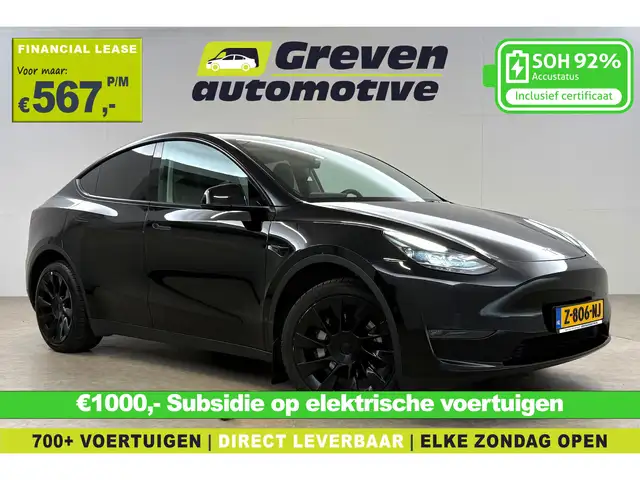 Tesla Model Y Long Range AWD 75 kWh | Snelladen | SOH 92% | Auto