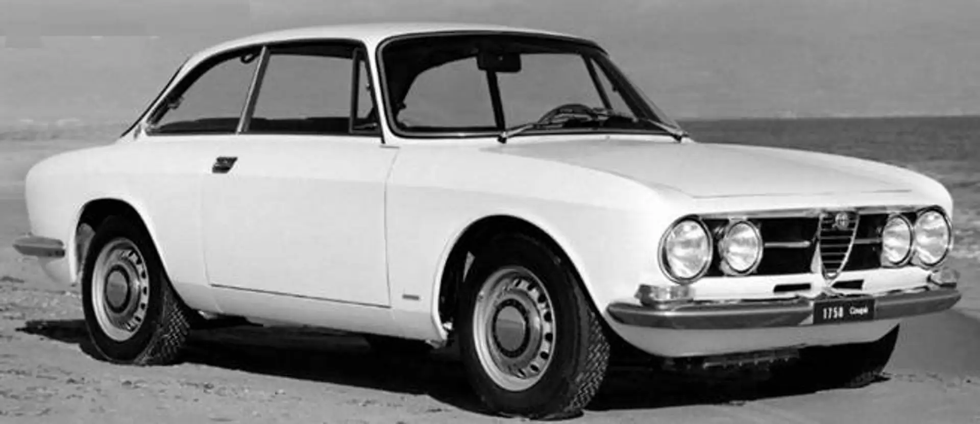 Alfa Romeo 1750 GT Coupè Weiß - 1