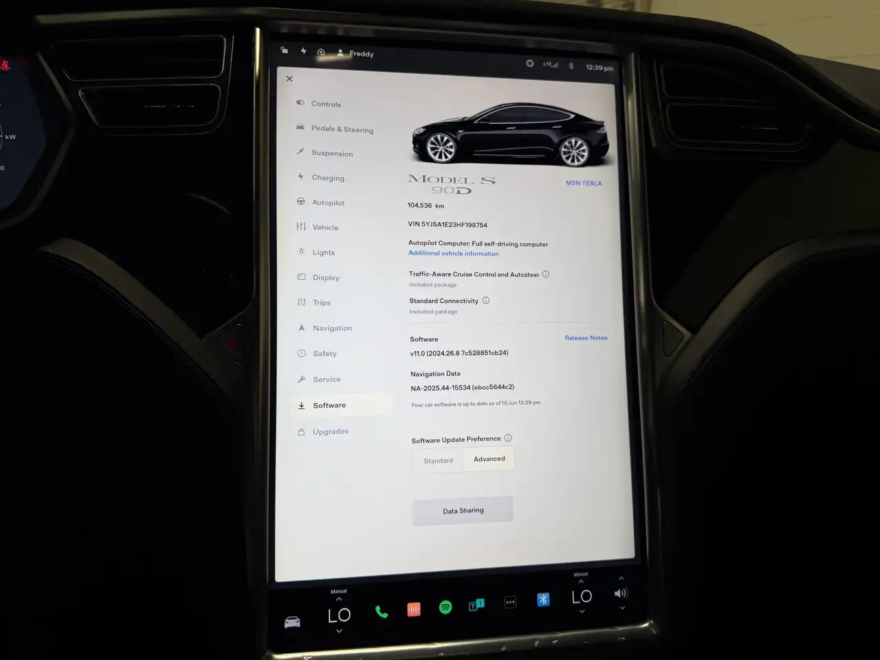 Tesla Model S снимка Tesla Model S