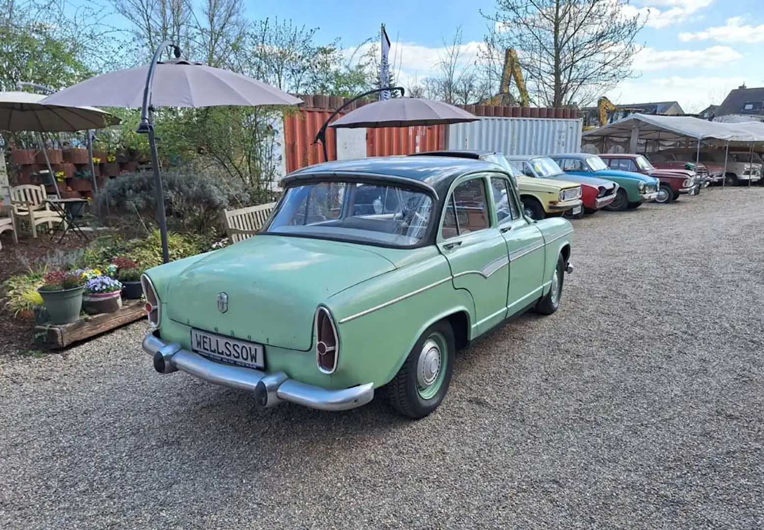 Oldtimer Simca Aronde P60 Scheunenfund Vert - 2