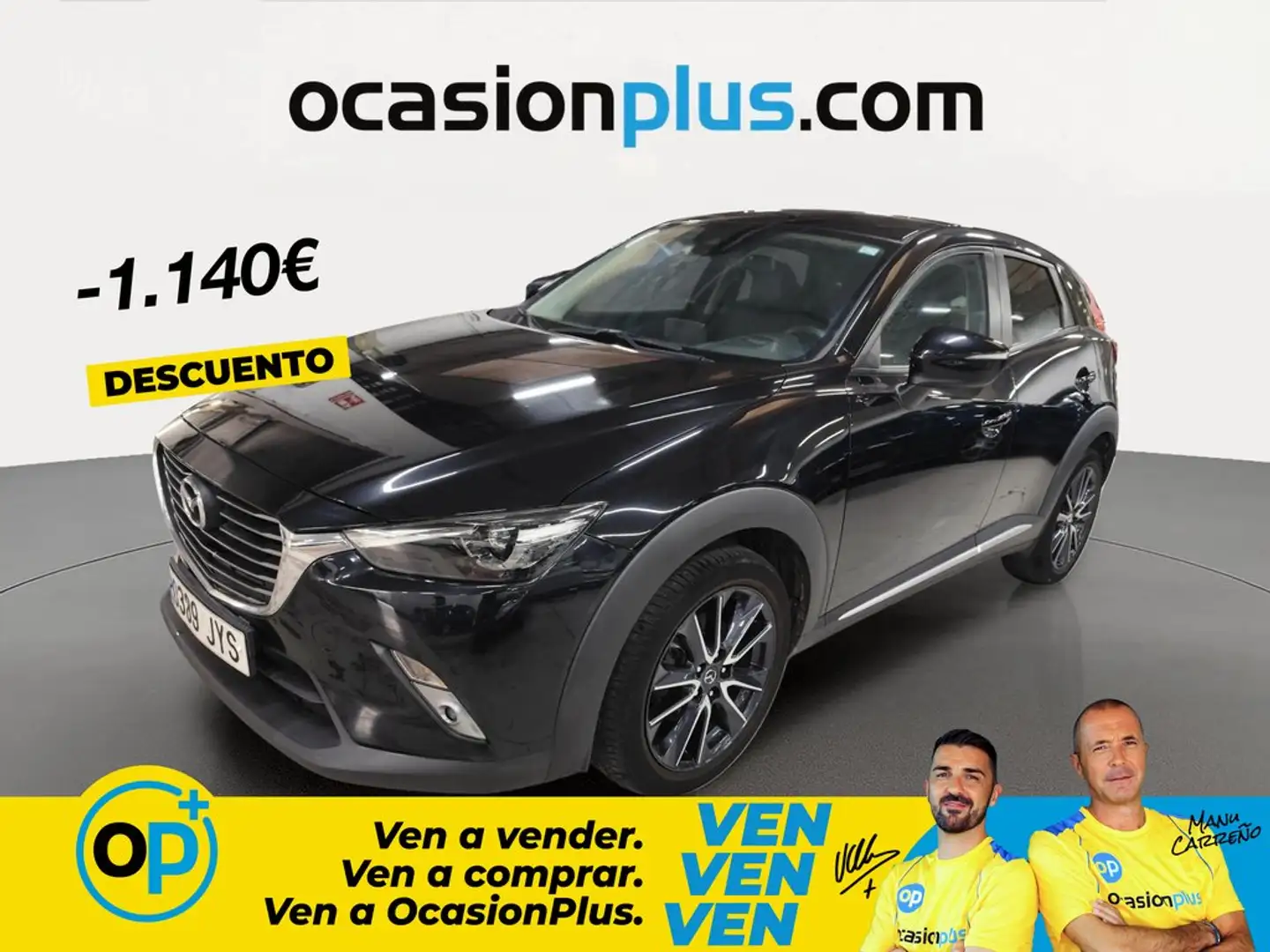 Mazda CX-3 2.0 Luxury 2WD 120 Negro - 1