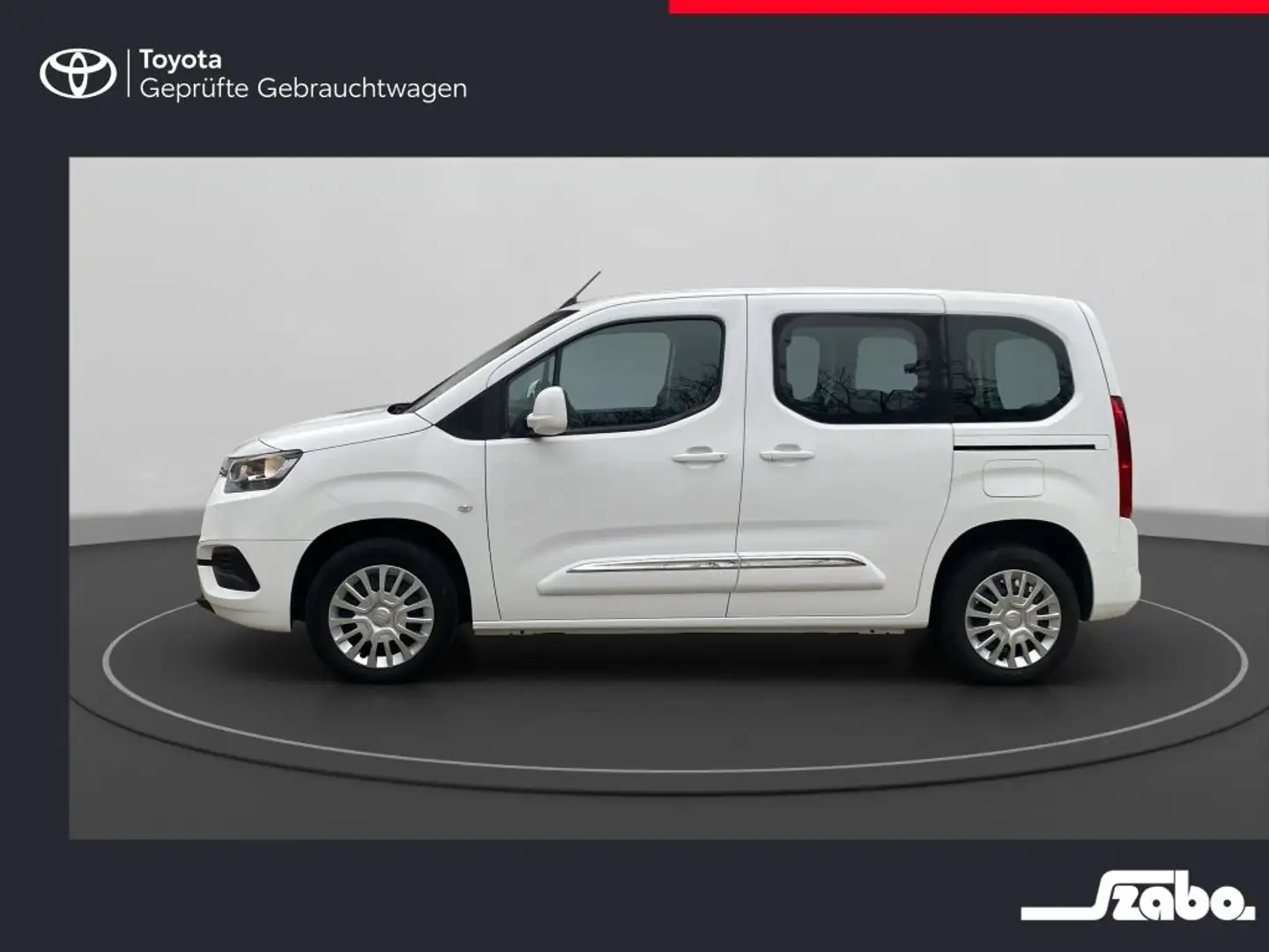 Toyota Proace City Verso 1.2 Turbo L1 Shuttle 7-Sitzer Bílá - 2