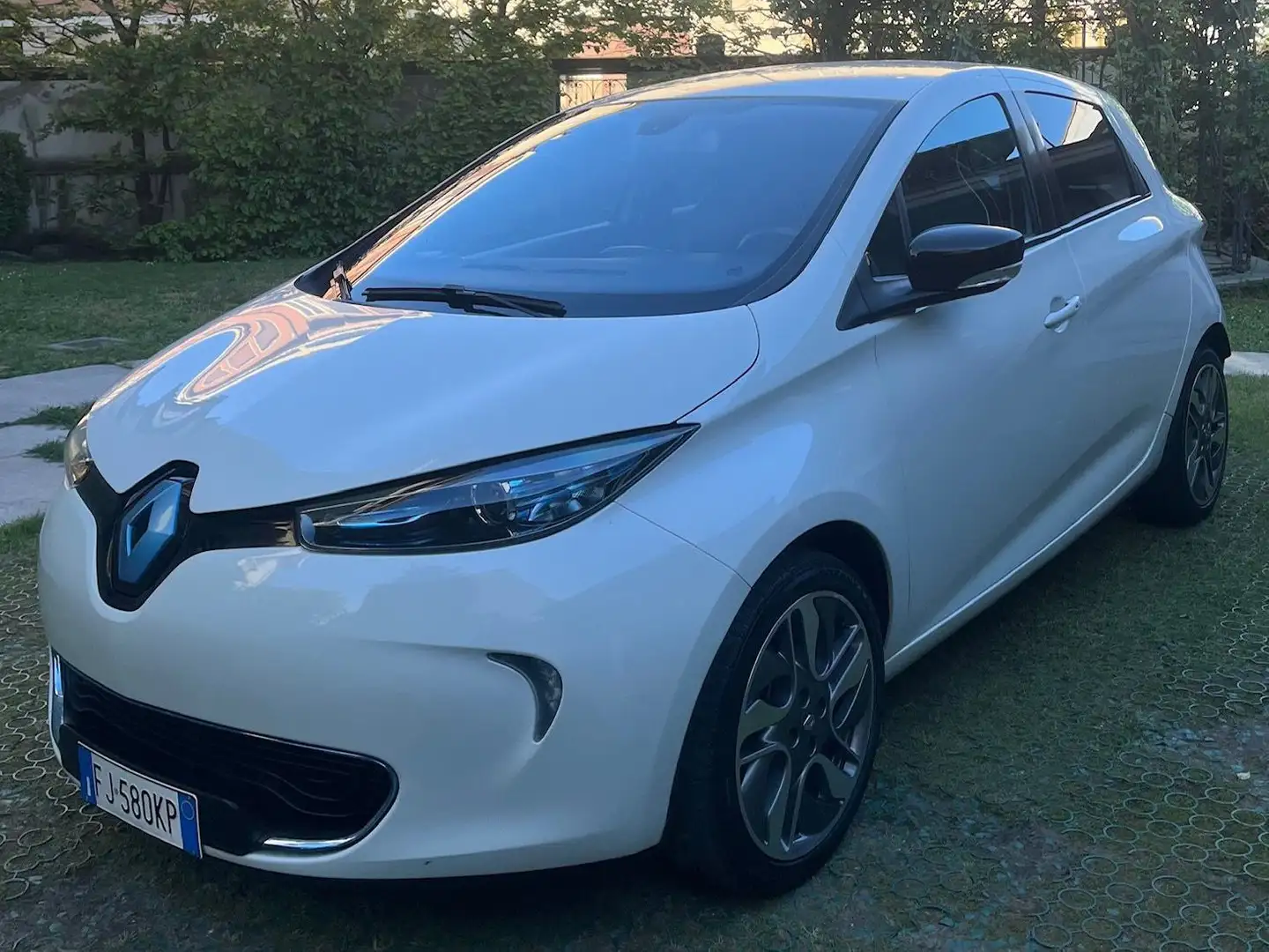 Renault ZOE Zoe Intens Q210 ma con batteria da 41 KWh del 2019 Bílá - 1