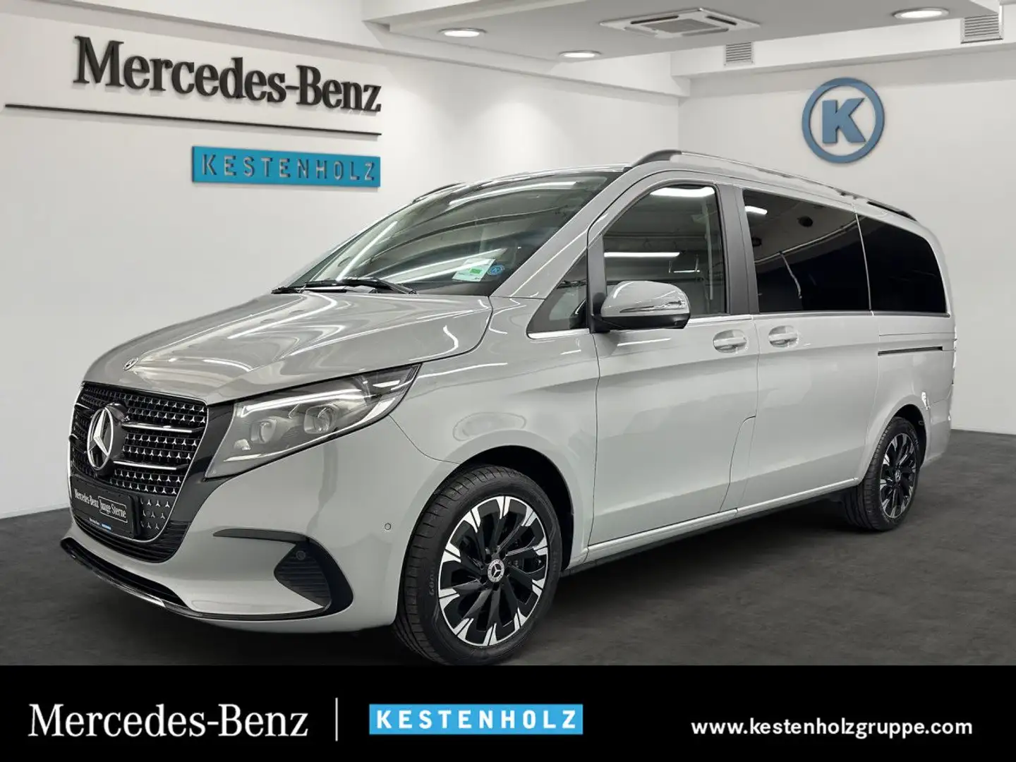 Mercedes-Benz V 250 d lang Avantgarde WideScreen 360° Multibeam Grau - 1