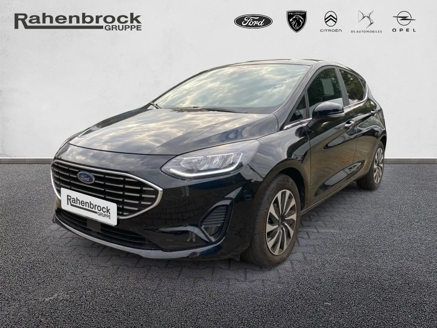 Ford Fiesta Titanium 5-trg. Noir - 1