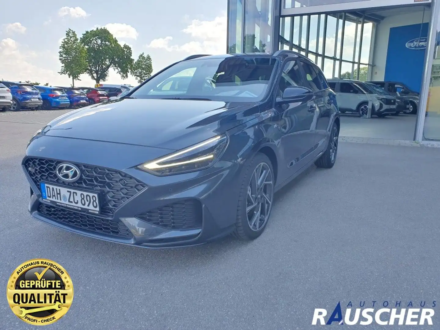 Hyundai i30 Kombi 1.5 T-GDI 48V-Hybrid DCT N-Line (PD) Gris - 1