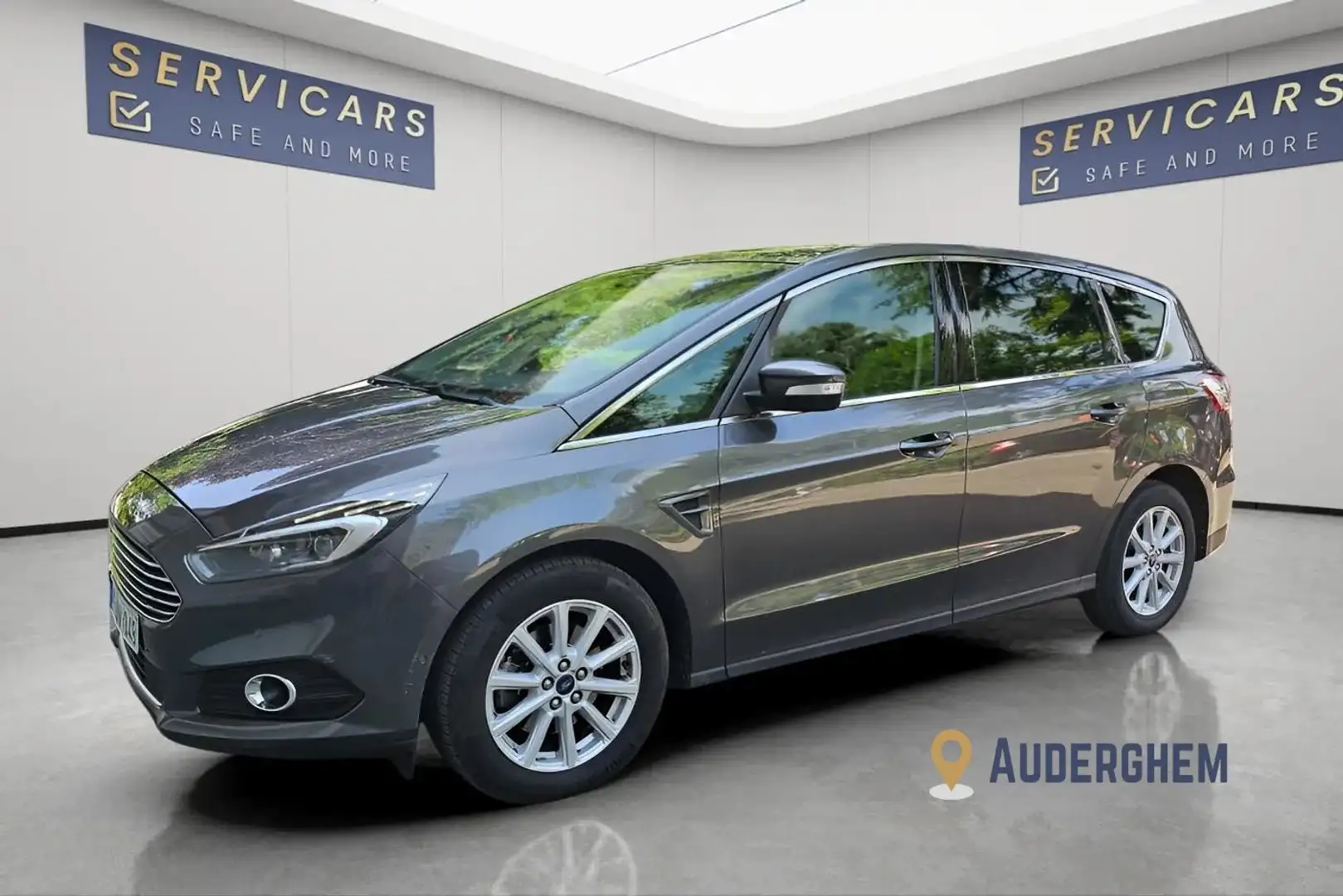 Ford S-Max S-Max 2.0 Turbo ECOboost Titanium S Powershift Gris - 1