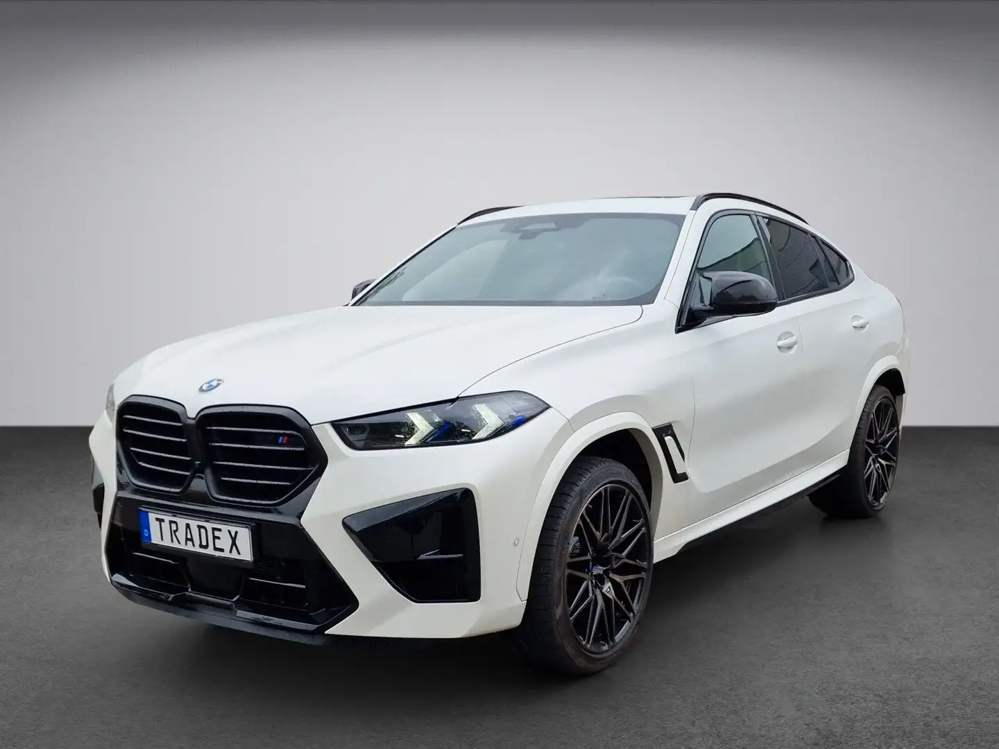 BMW X6 M Competition FACELIFT - frozen white Wit - 1