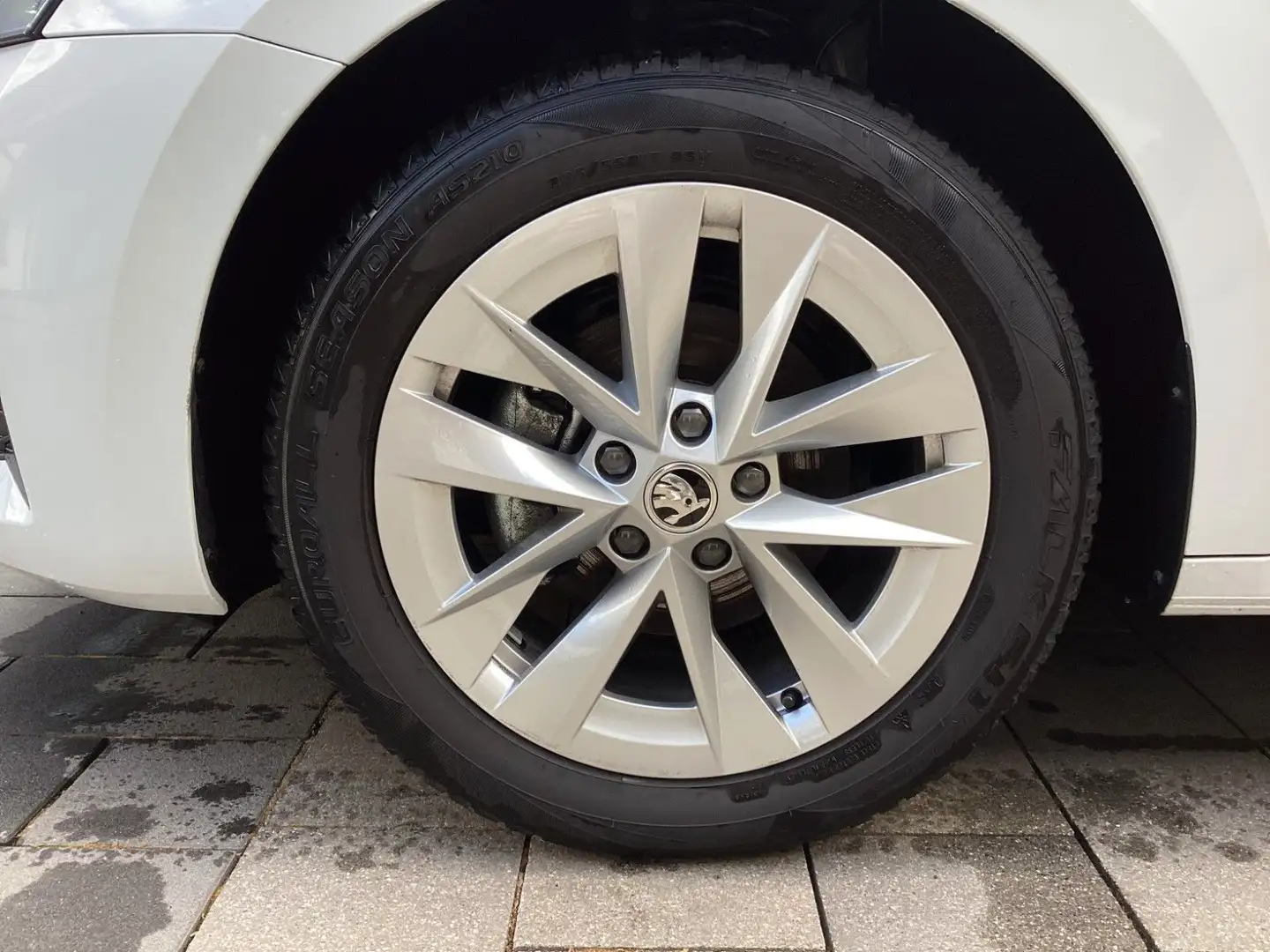 Skoda Octavia Combi 1.5 eTSI DSG Selection LED+AHK+ACC Weiß - 2
