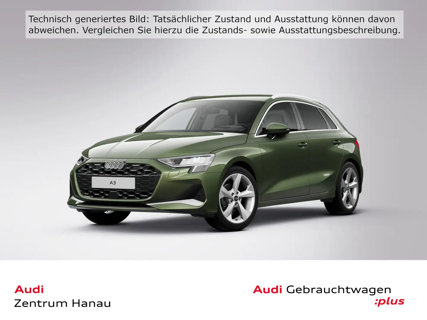 Audi A3 30 TFSI advanced*NAVI-PLUS*KAMERA*L Grün - 1