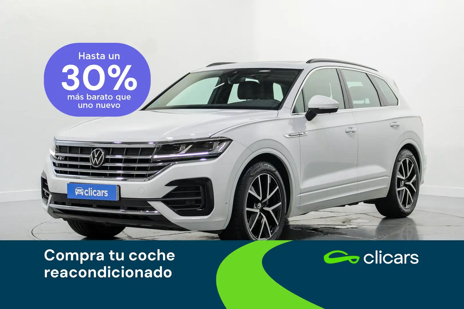 Volkswagen Touareg 3.0TDI V6 R-Line Tiptronic 4Motion 170kW Blanco - 1