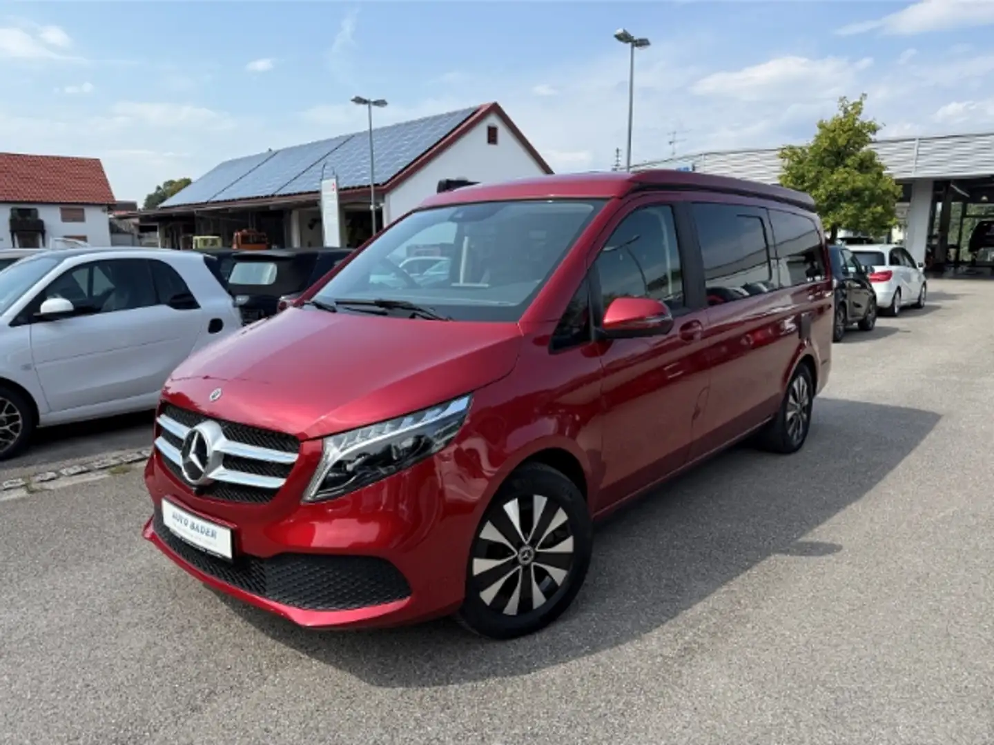 Mercedes-Benz V 300 d 4Matic Marco Polo Leder EasyUp Distronic Rouge - 2