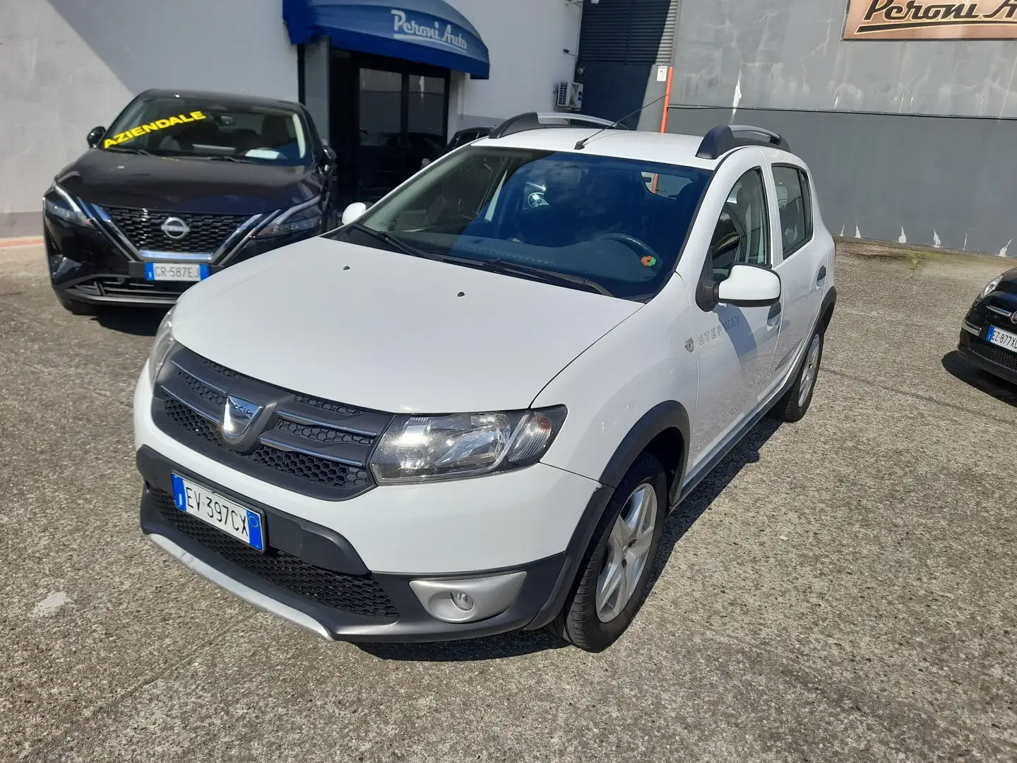 Dacia Sandero Sandero II 2013 Stepway Stepway 0.9 tce PRESTIGE Blanc - 1