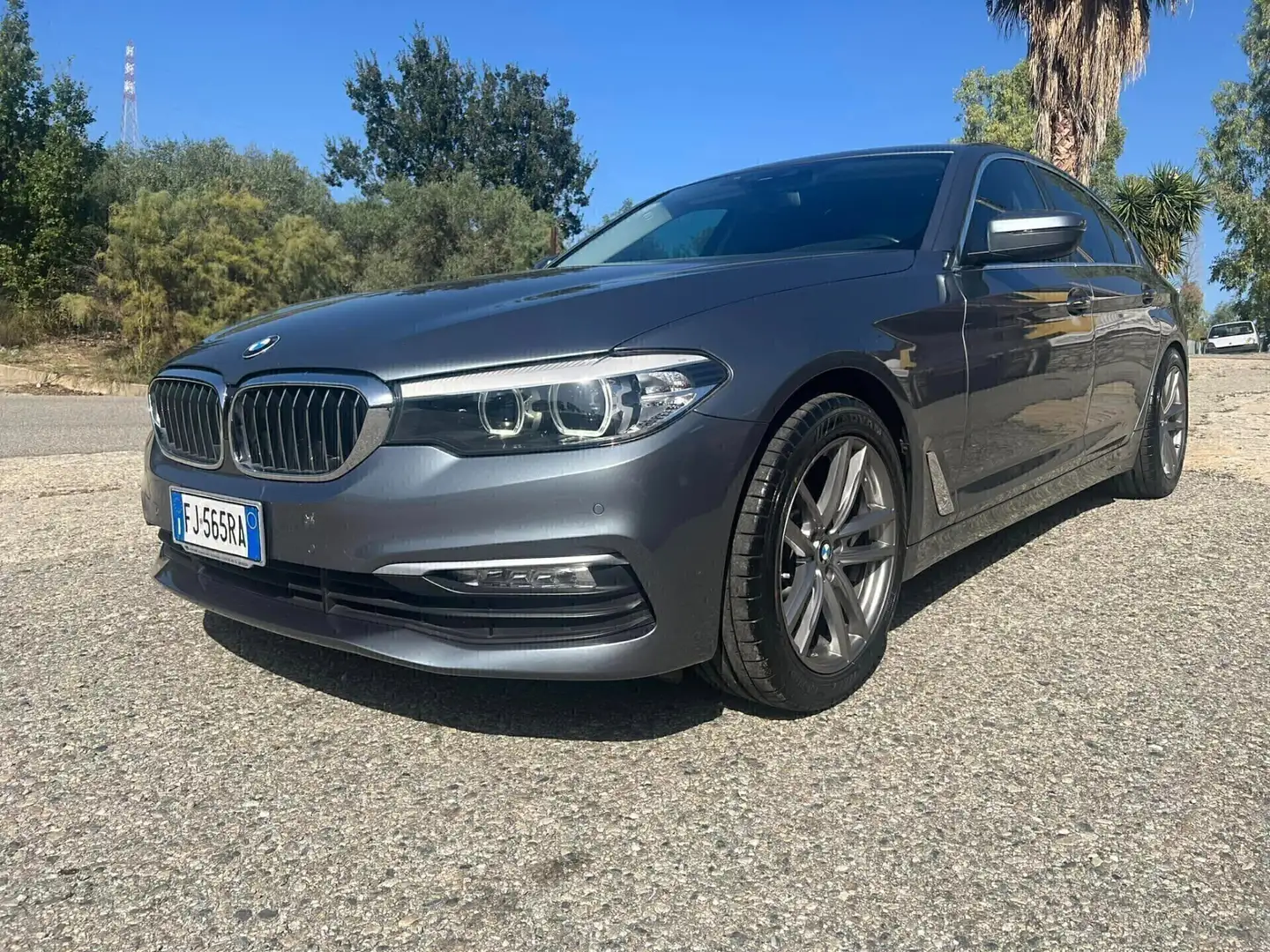 BMW 520 520d Grijs - 2