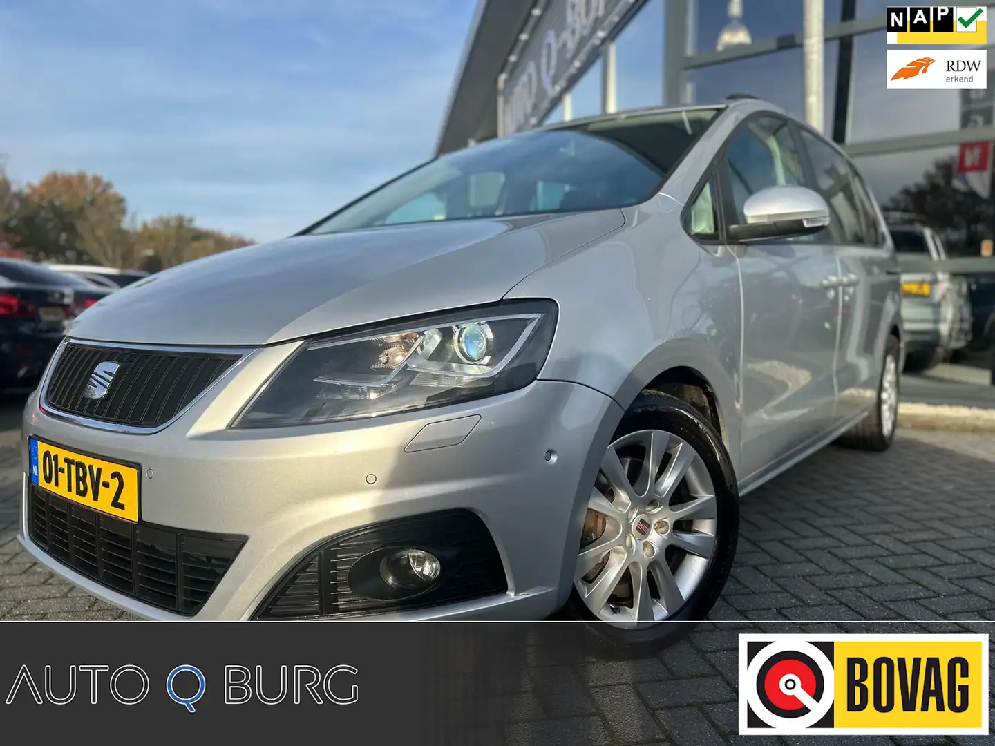 SEAT Alhambra 2.0 TDI Style 7p | 7 Persoons | DSG | Trekhaak | N Gris - 1