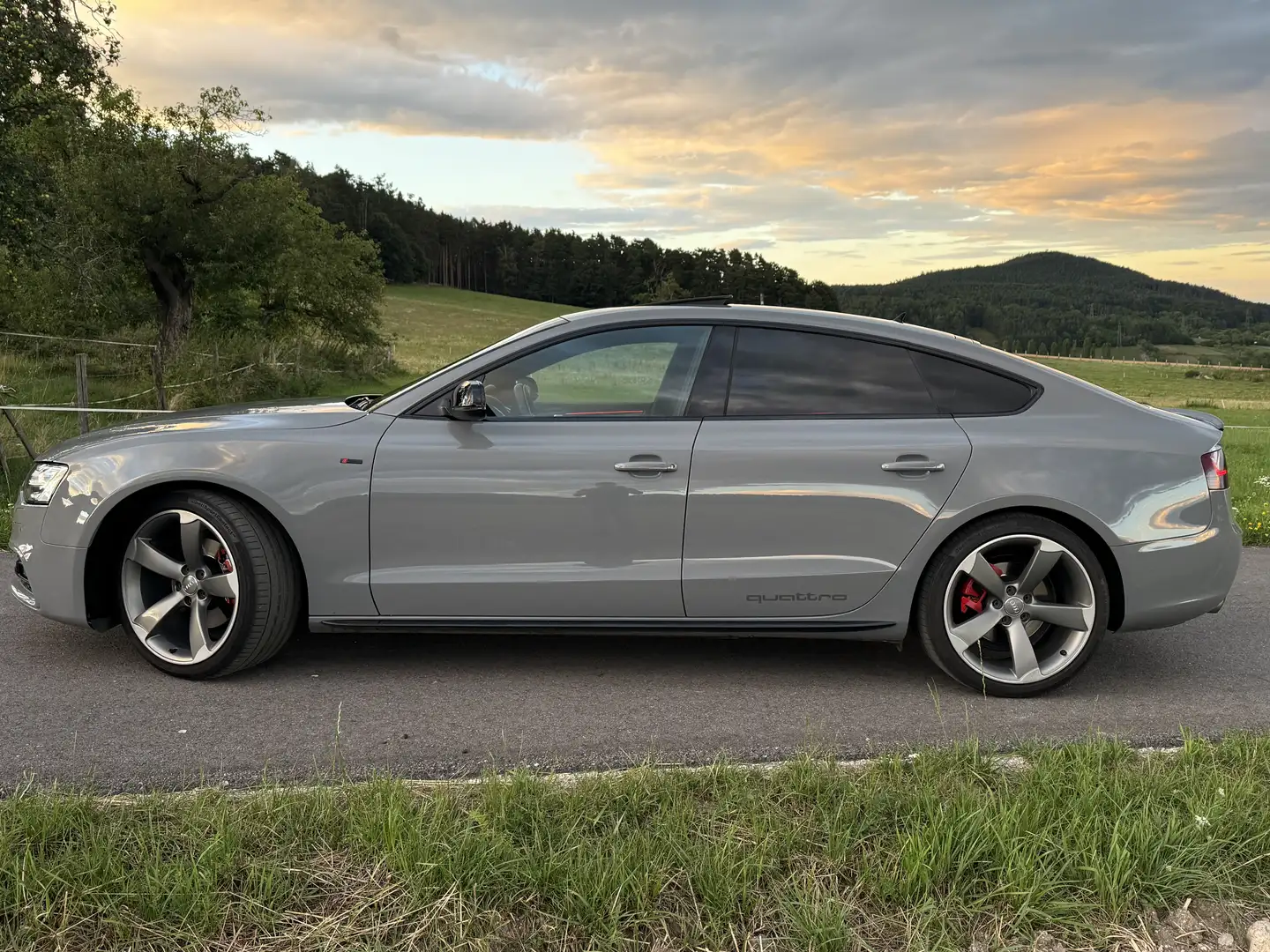 Audi A5 SB 2,0 TDI quattro 3xSline Stronic Grau - 2