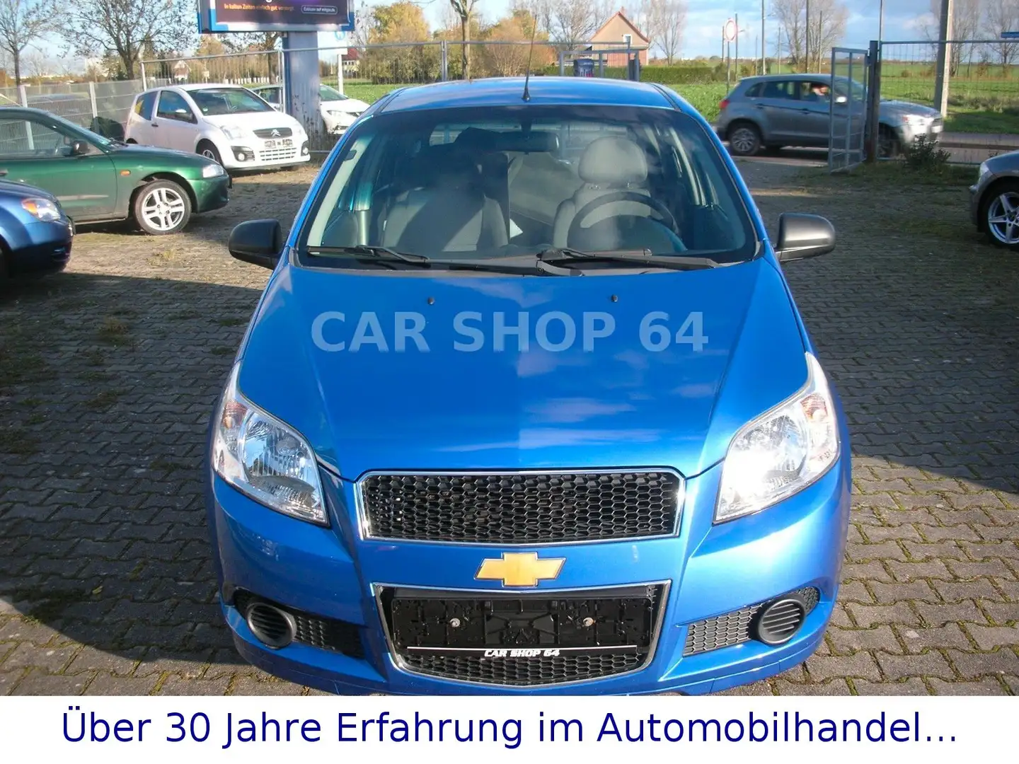 Chevrolet Aveo Schrägheck 1.HAND/SCHECKHEFT Blau - 2