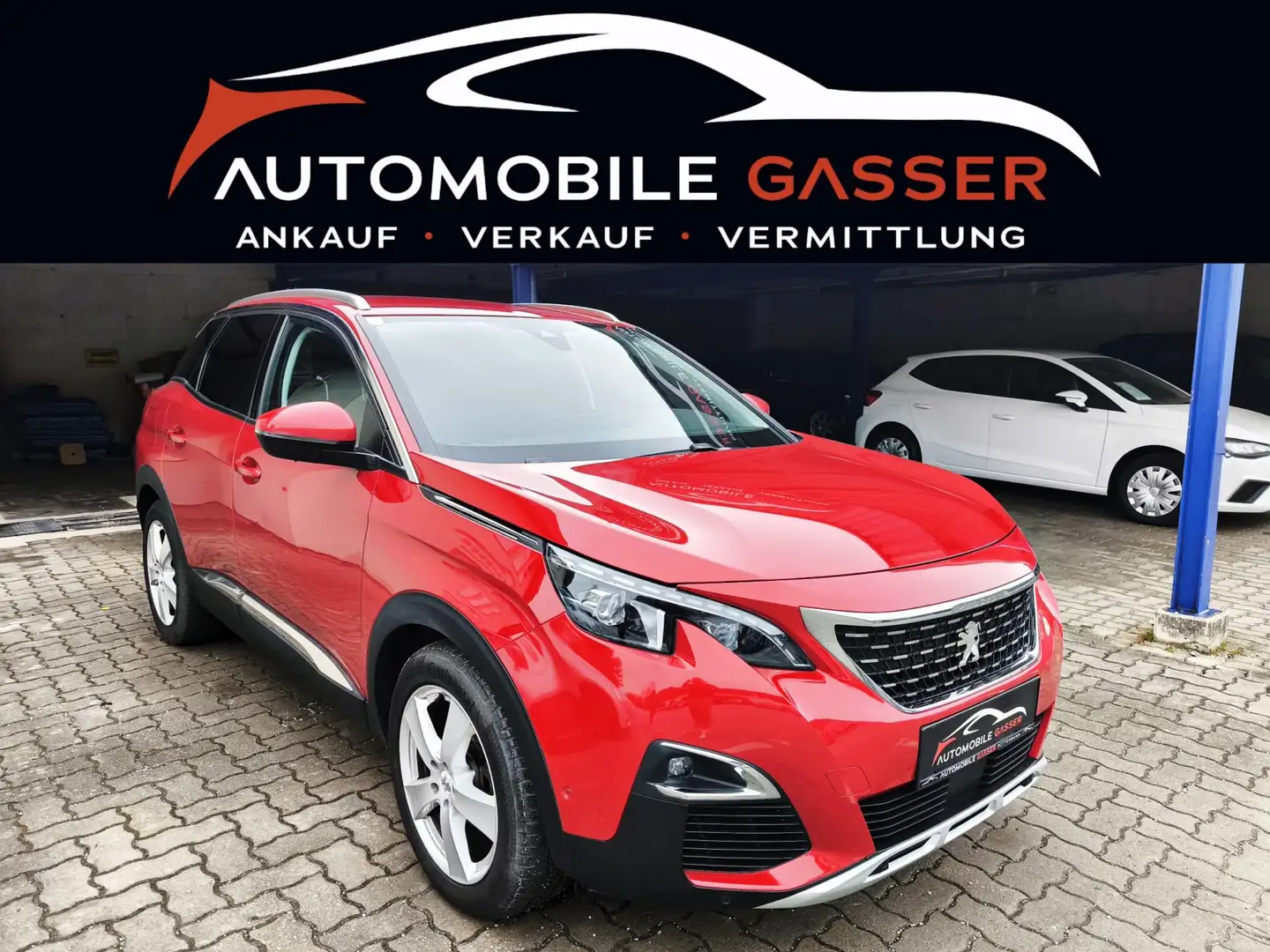 Peugeot 3008 1,5 BlueHDi 130 S&S EAT8 Allure Aut. *Navi*Kamera* Rot - 1
