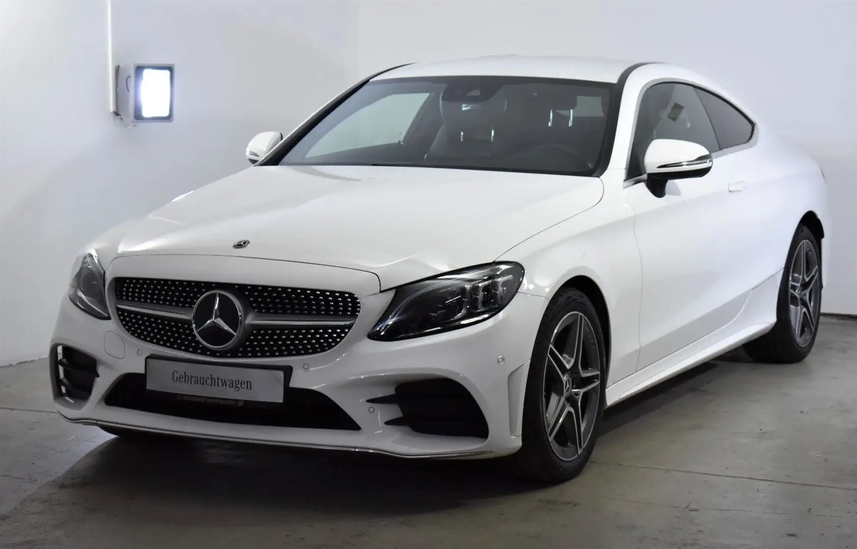 Mercedes-Benz C 220 d COUPE 2x AMG-LINE MULTIBEAM NAVI KAMERA Fehér - 1