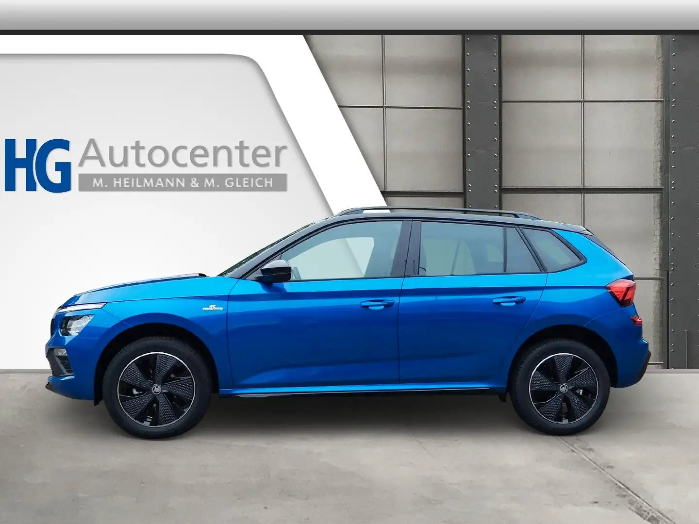 Skoda Kamiq 1.5 TSI Monte Carlo Pano Matrix Kamera Blau - 2