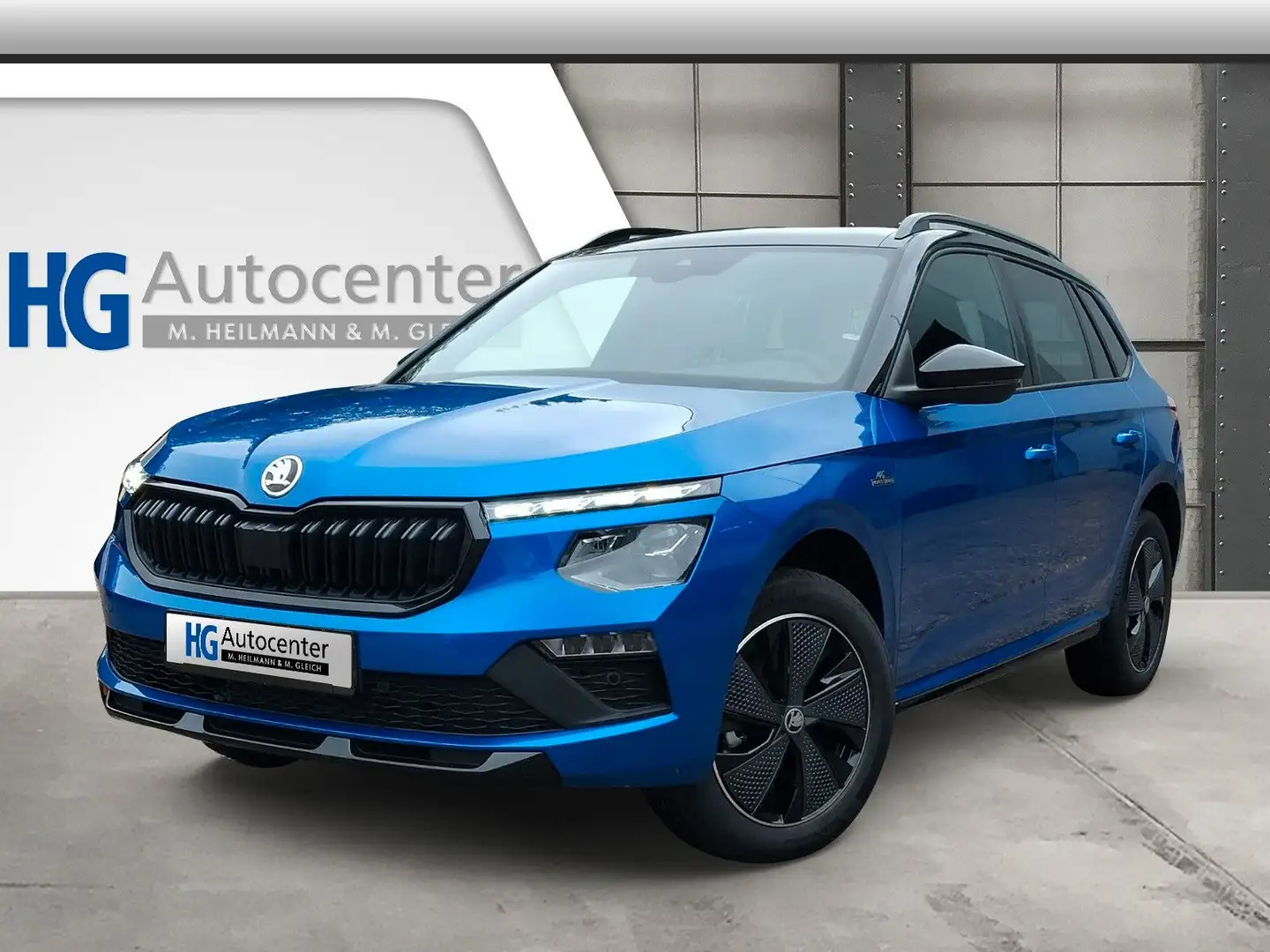 Skoda Kamiq 1.5 TSI Monte Carlo Pano Matrix Kamera Blau - 1