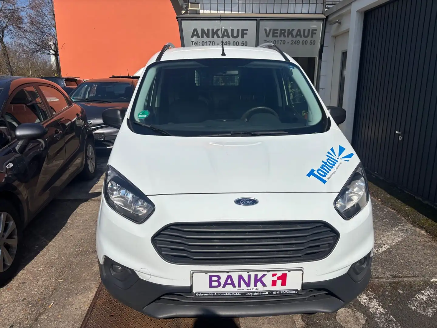 Ford Transit Courier FLÜGELTÜREN 8 FACH BEREIFT 1 HD Weiß - 1