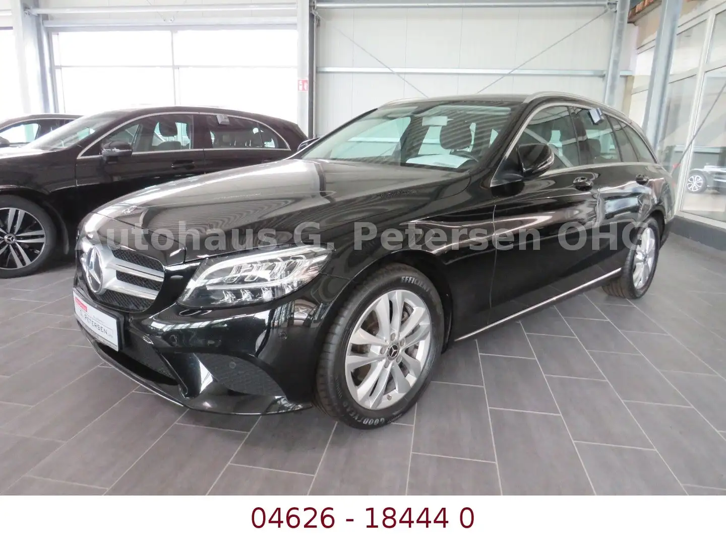 Mercedes-Benz C 220 T d*AHK*CAM*Navi* Noir - 1