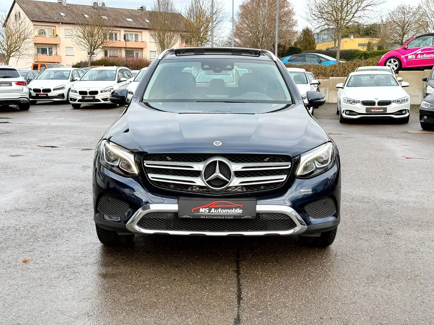 Mercedes-Benz GLC 300 4Matic Exclusive Pano_LED_Navi_HeadUp Blau - 2