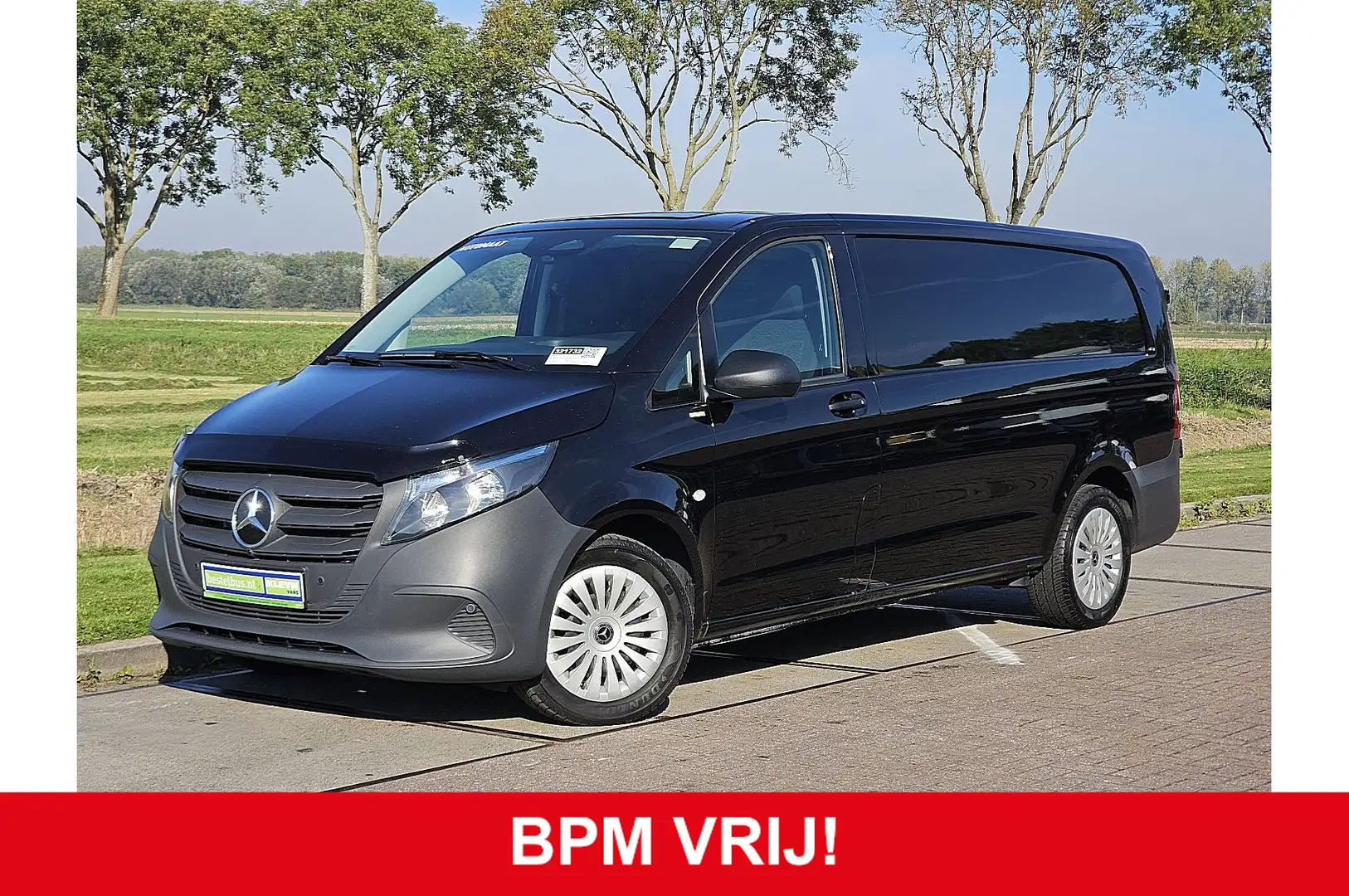 Mercedes-Benz Vito 114 CDI L3 Automaat Achterdeuren Airco 143Pk Euro6 Schwarz - 1