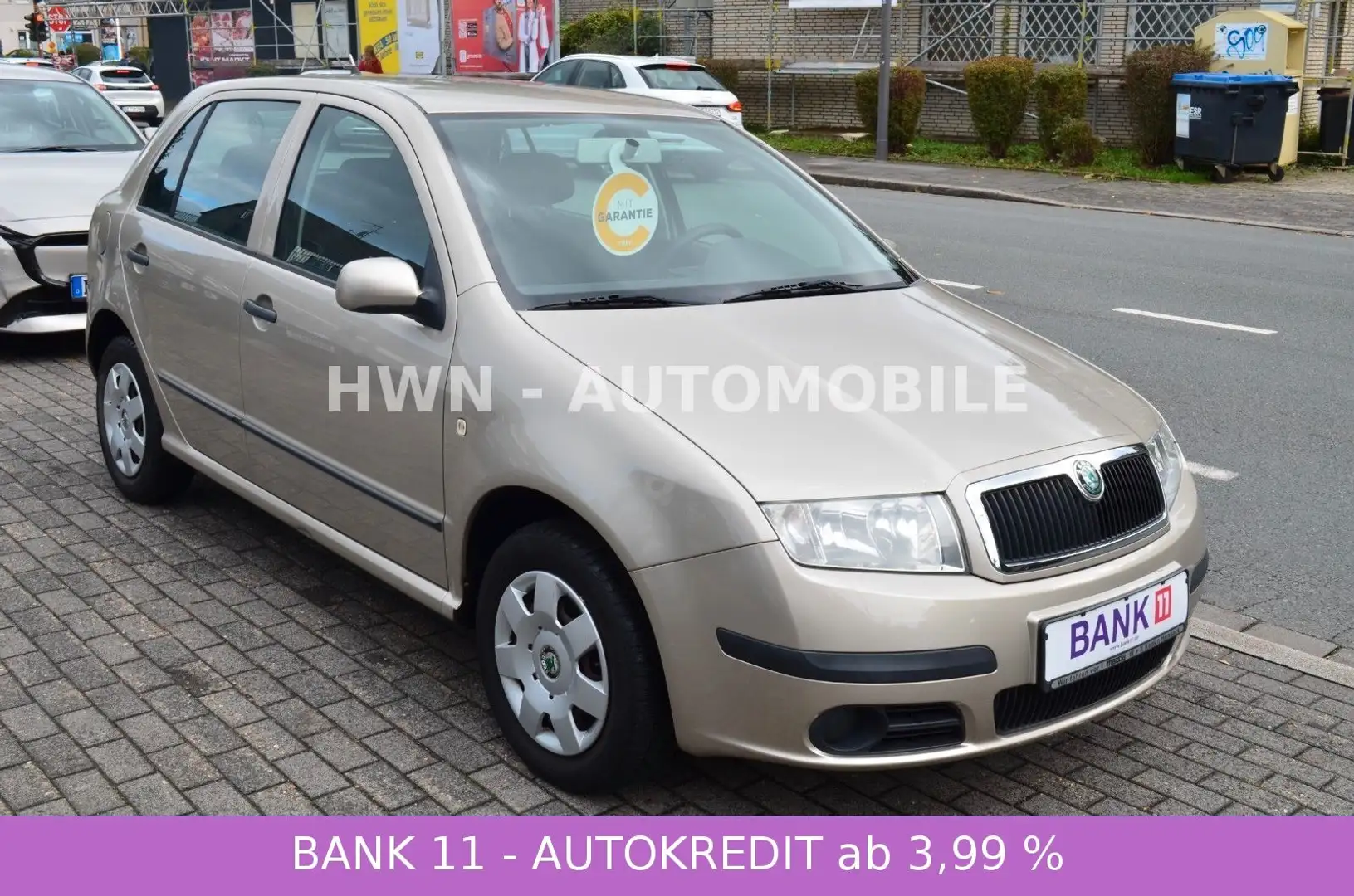 Skoda Fabia Extra * KLIMA * 4 TÜRIG * CD TV RADIO * Beige - 2