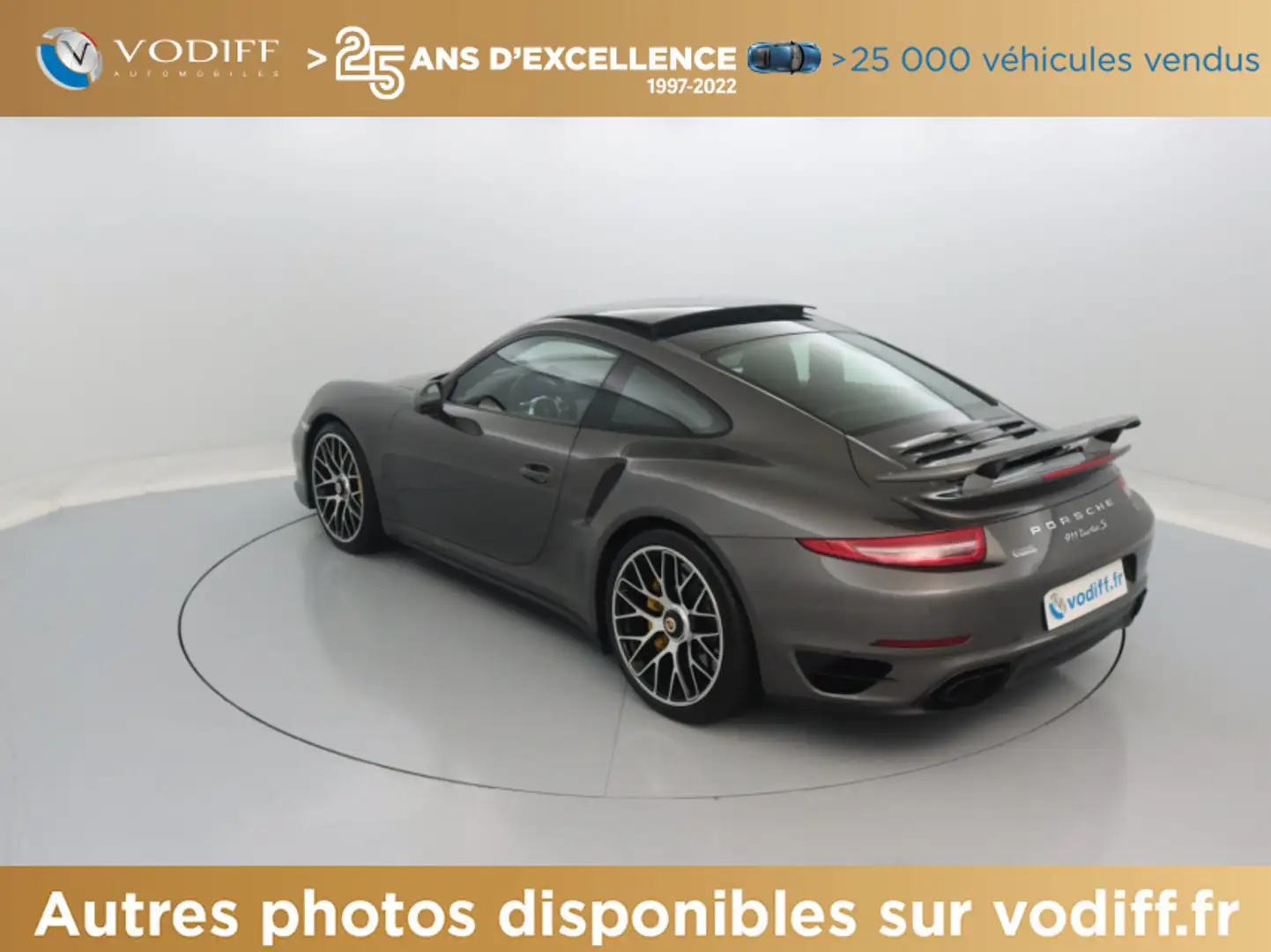 Porsche 991 TURBO S 3.8 PDK 560 CV Gri - 2