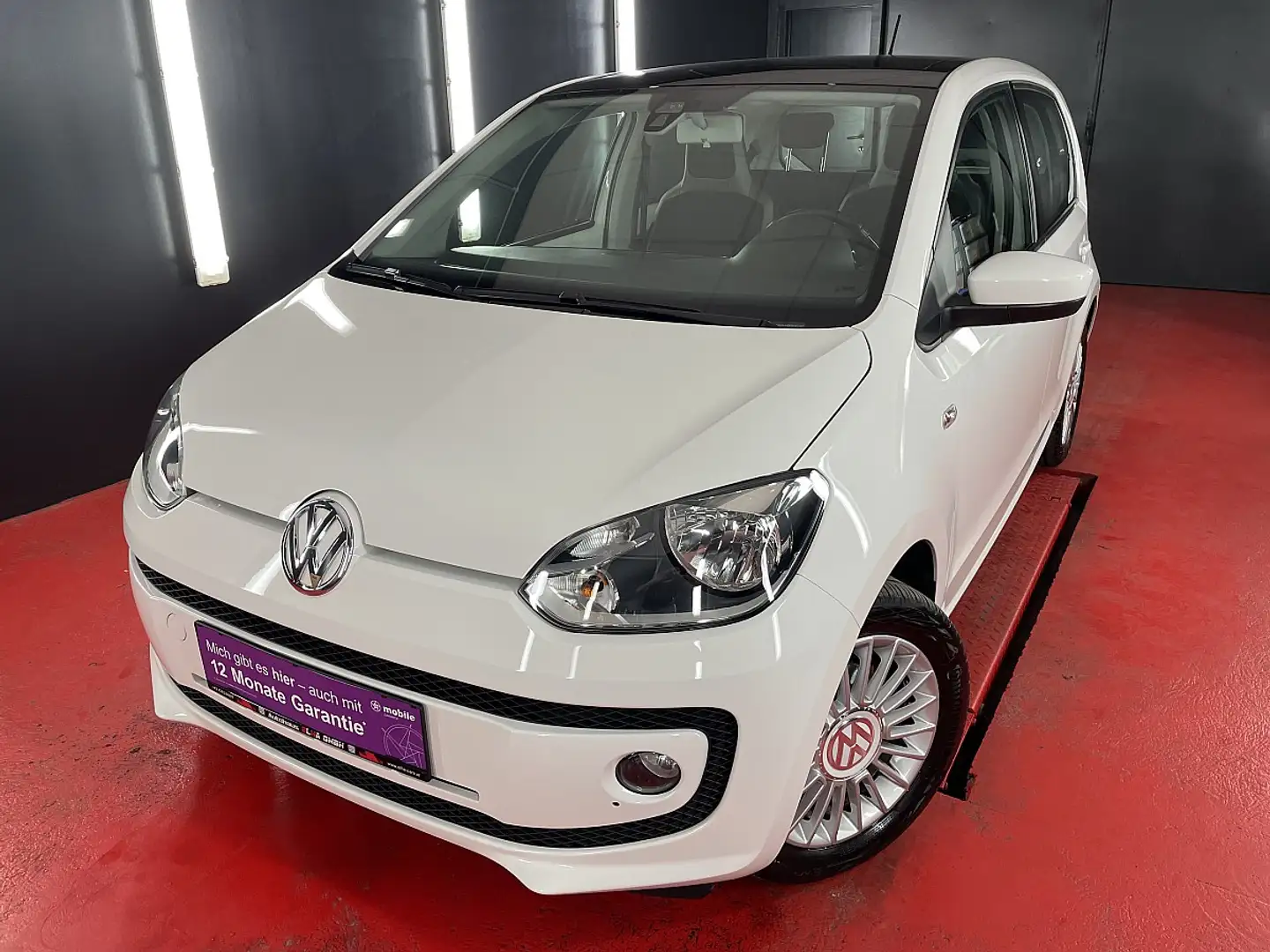 Volkswagen Up 1,0 *Sky *Panorama *1.Besitz *4-türig Blanc - 1