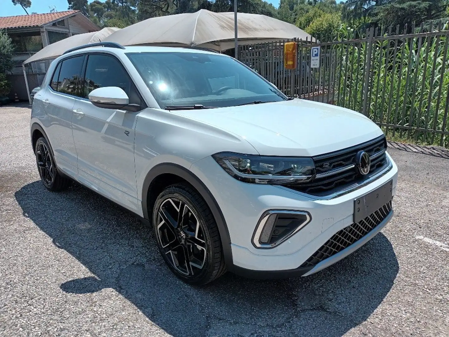 Volkswagen T-Cross 1000 TSI R-LINE 115CV DSG CARPLAY CAM"18 ITALIA Blanc - 1