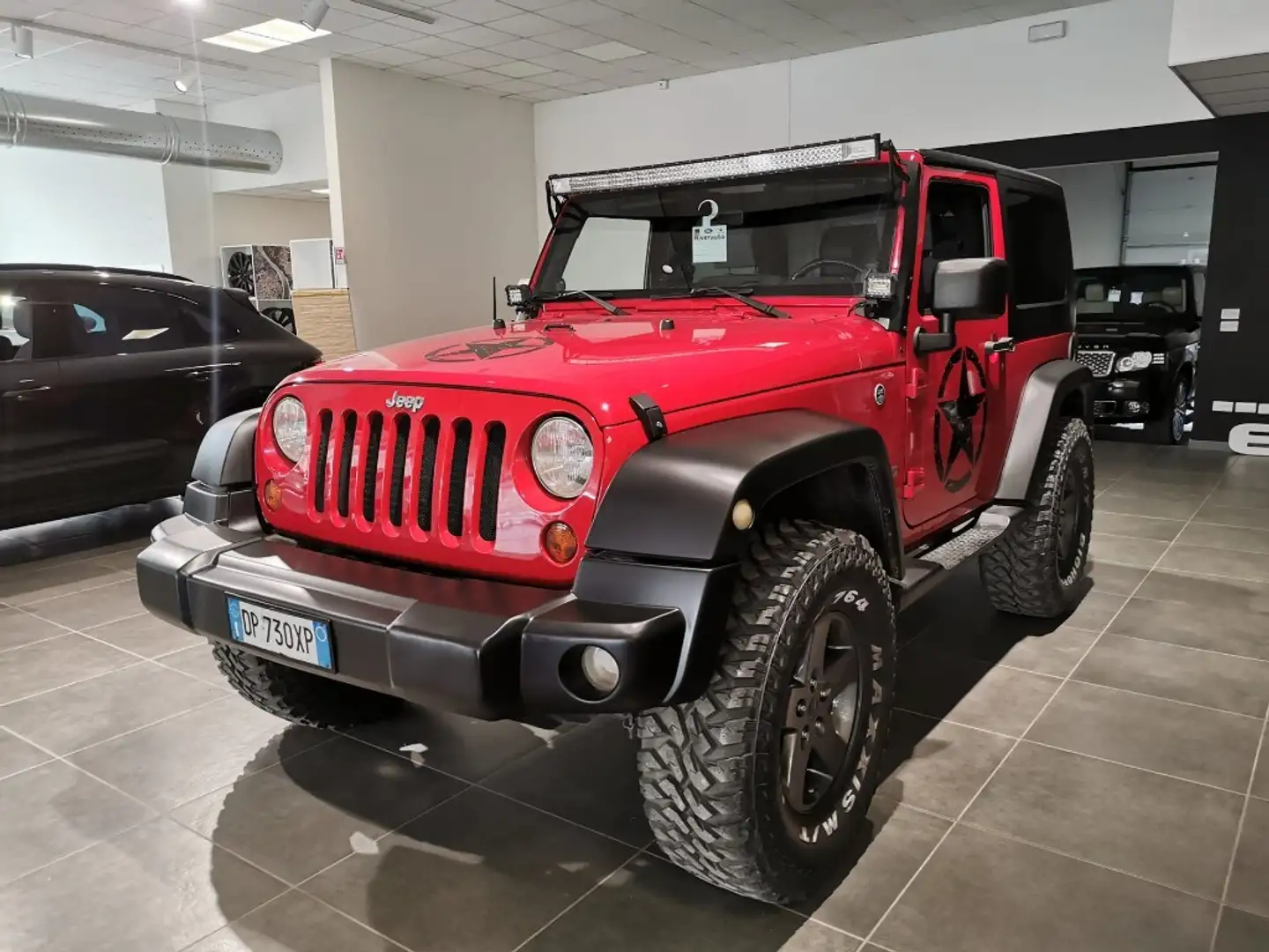 Jeep Wrangler Wrangler 2.8 CRD DPF Sport Auto Rosso - 1