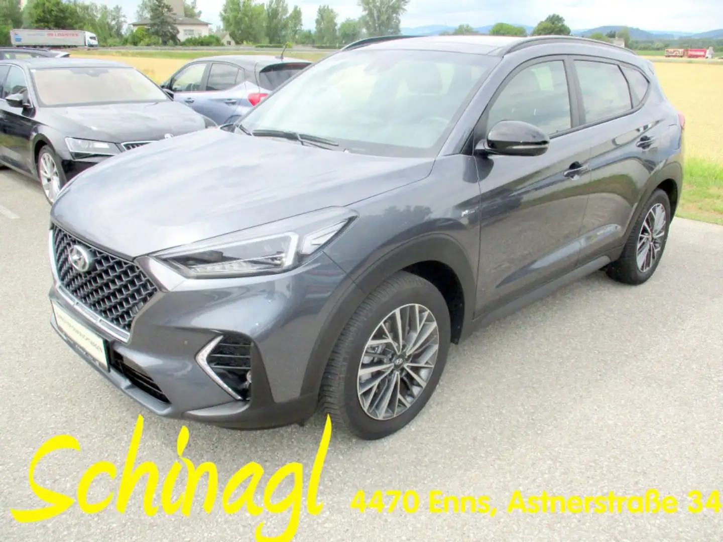 Hyundai TUCSON N-Line Plus 2,0 CRDi 4WD AT t0b75o Grau - 1
