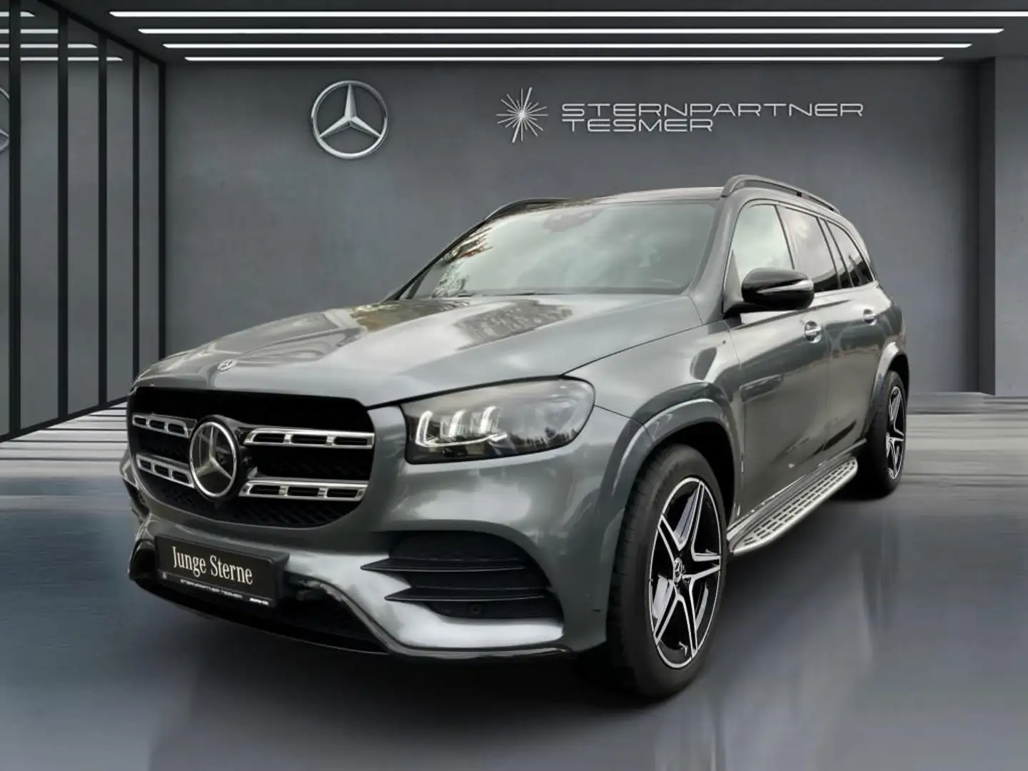 Mercedes-Benz GLS 350 d 4M AMG+NIGHT+PANO+AIRMATIC+BURMESTER Grau - 1